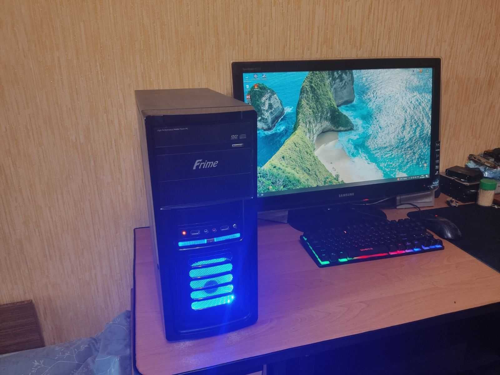 Компьютер Intel i5-2400(4x3.40GHz),DDR3 8Gb ,Nvidia GTX 650 ,SDD 120Gb