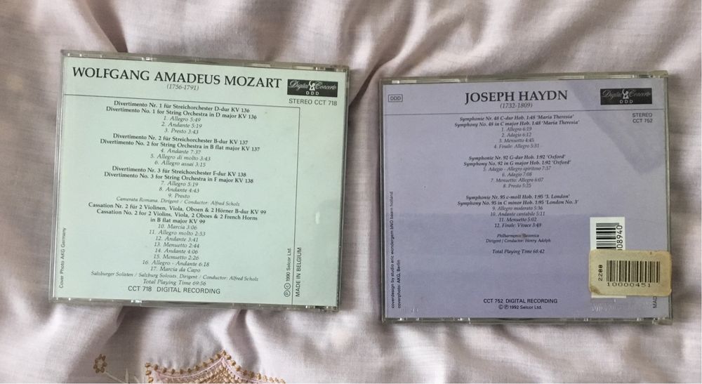 Dois CDs de musica classica