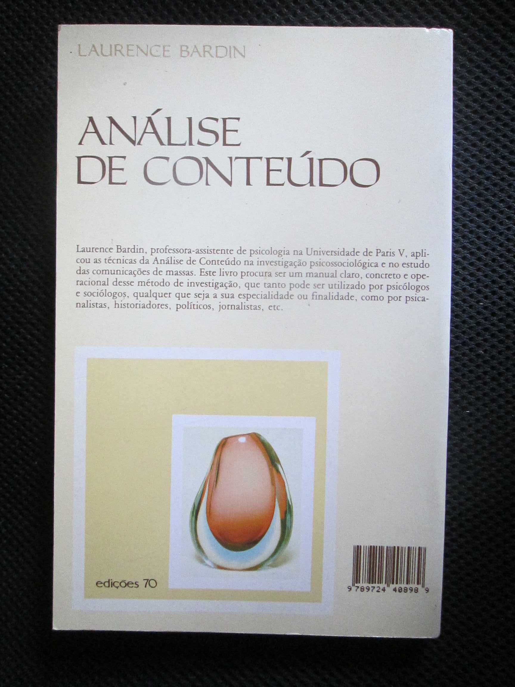 Análise de Conteúdo, de Laurence Bardin