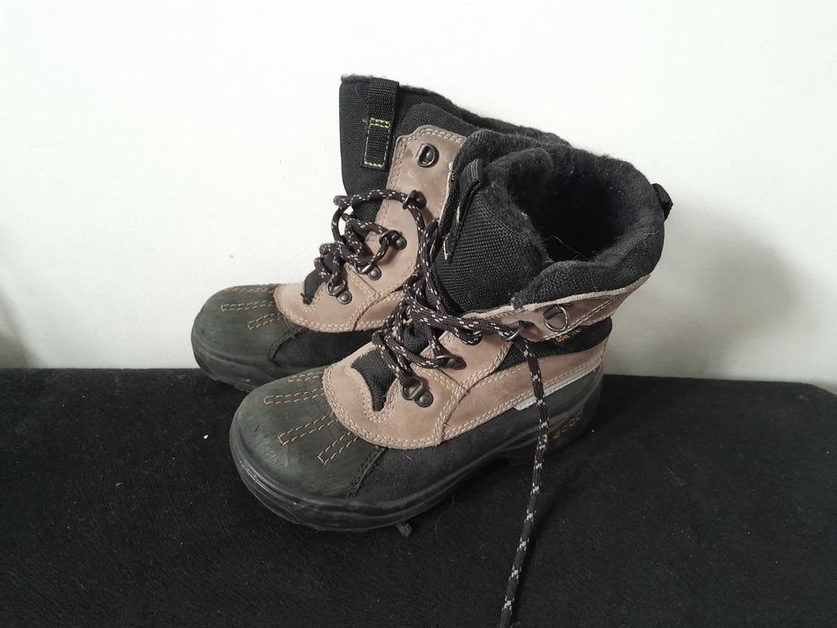 ecco gore-tex śniegowce
