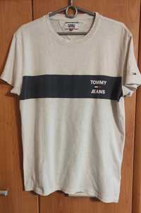 Tommy Hilfiger oryginalna koszulka t-shirt szara M