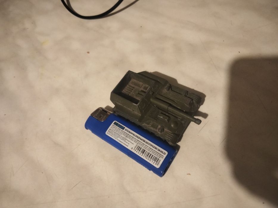 Модель  военной техники САУ  метал л