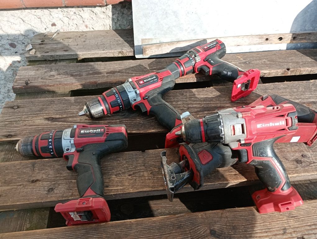 Zestaw wkrętarki akumulatorowe Einhell 18V xchange