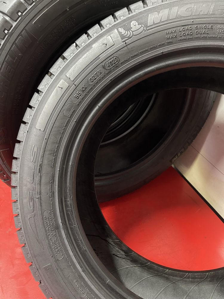 Komplet opon wzmacnianych 215/60R17c Michelin Agilis 9mm Bus
