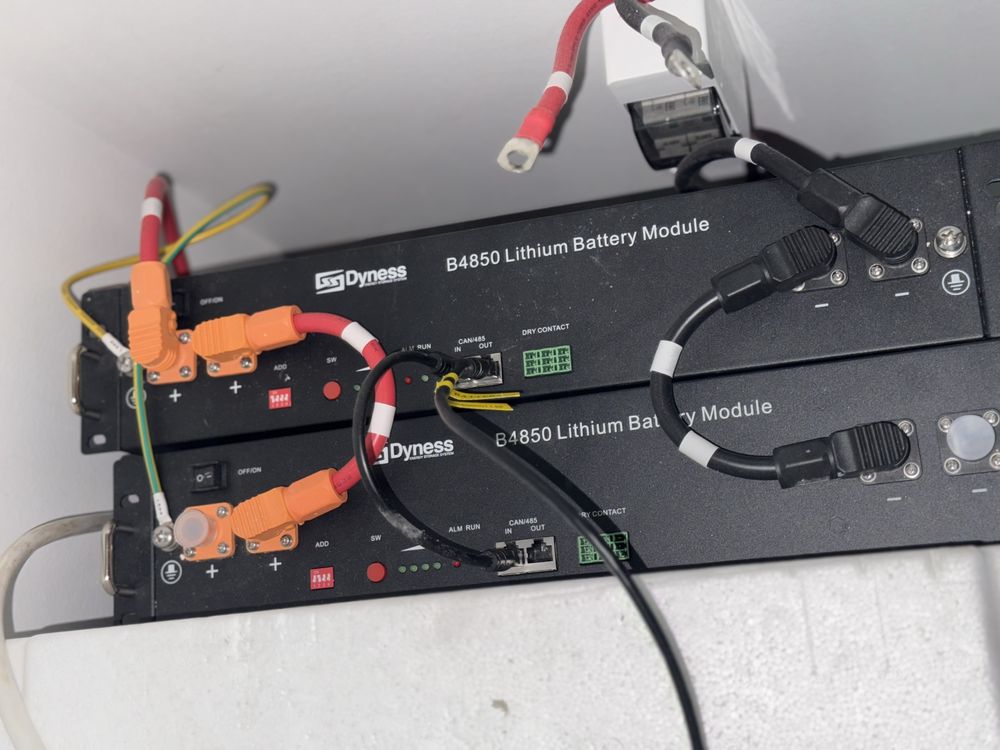 Гибридный инвертор 5,5 кВт и аккумулятор Lifepo4 B4850 48V 100Ah