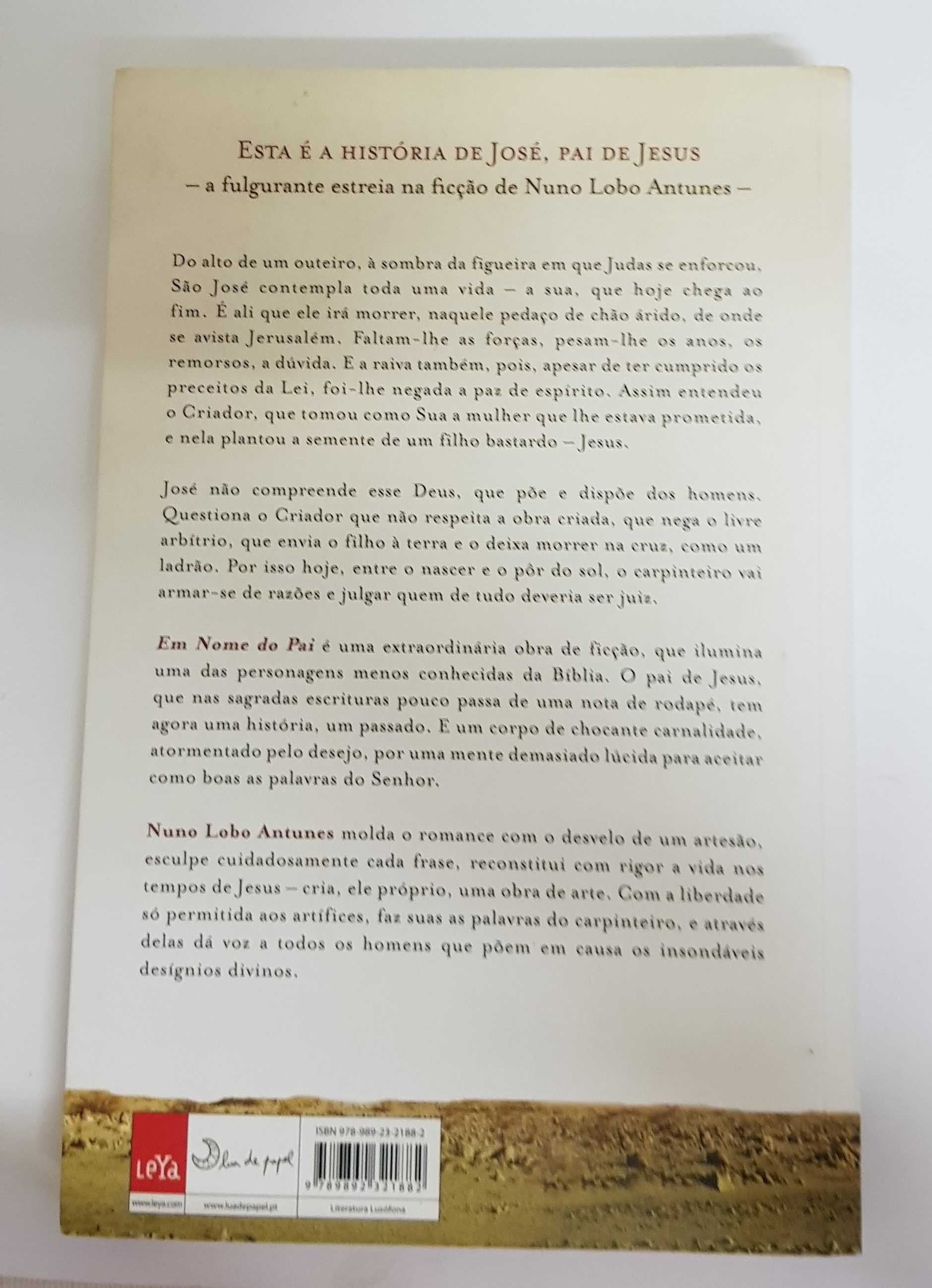 Livro: 'Em Nome do Pai' de Nuno Lobo Antunes
