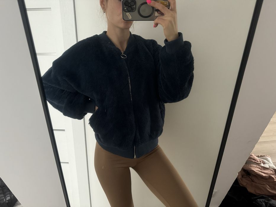 Kurtka bomberka futerko miś