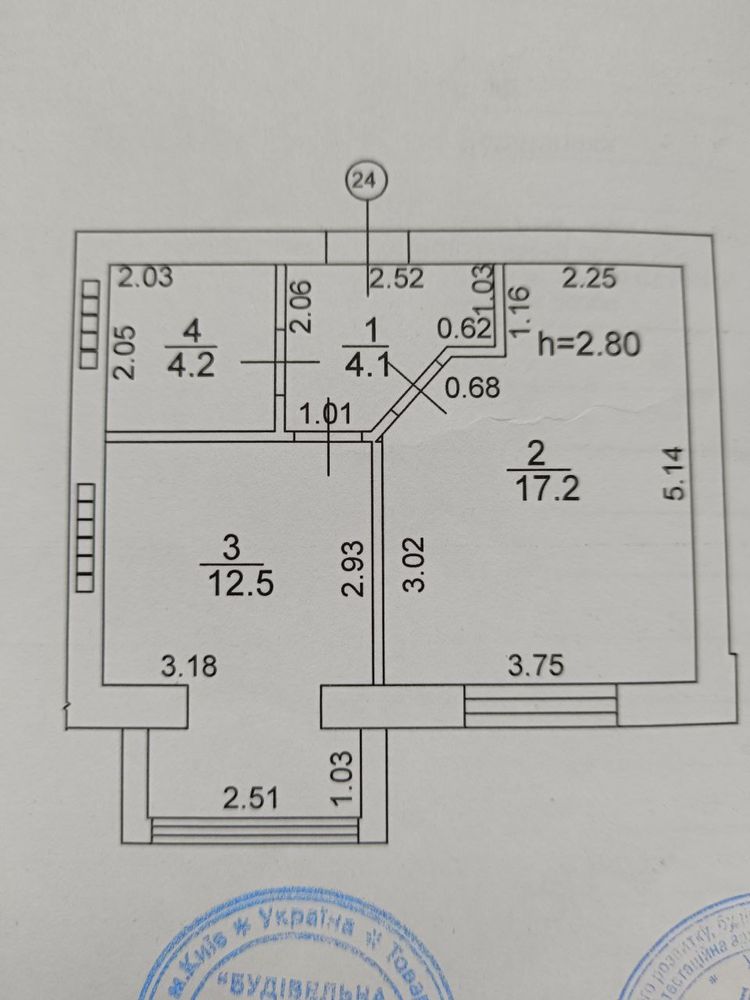 ЗАТИШНА 1-к квартира 38 м2 ЖК «Празький квартал 1»