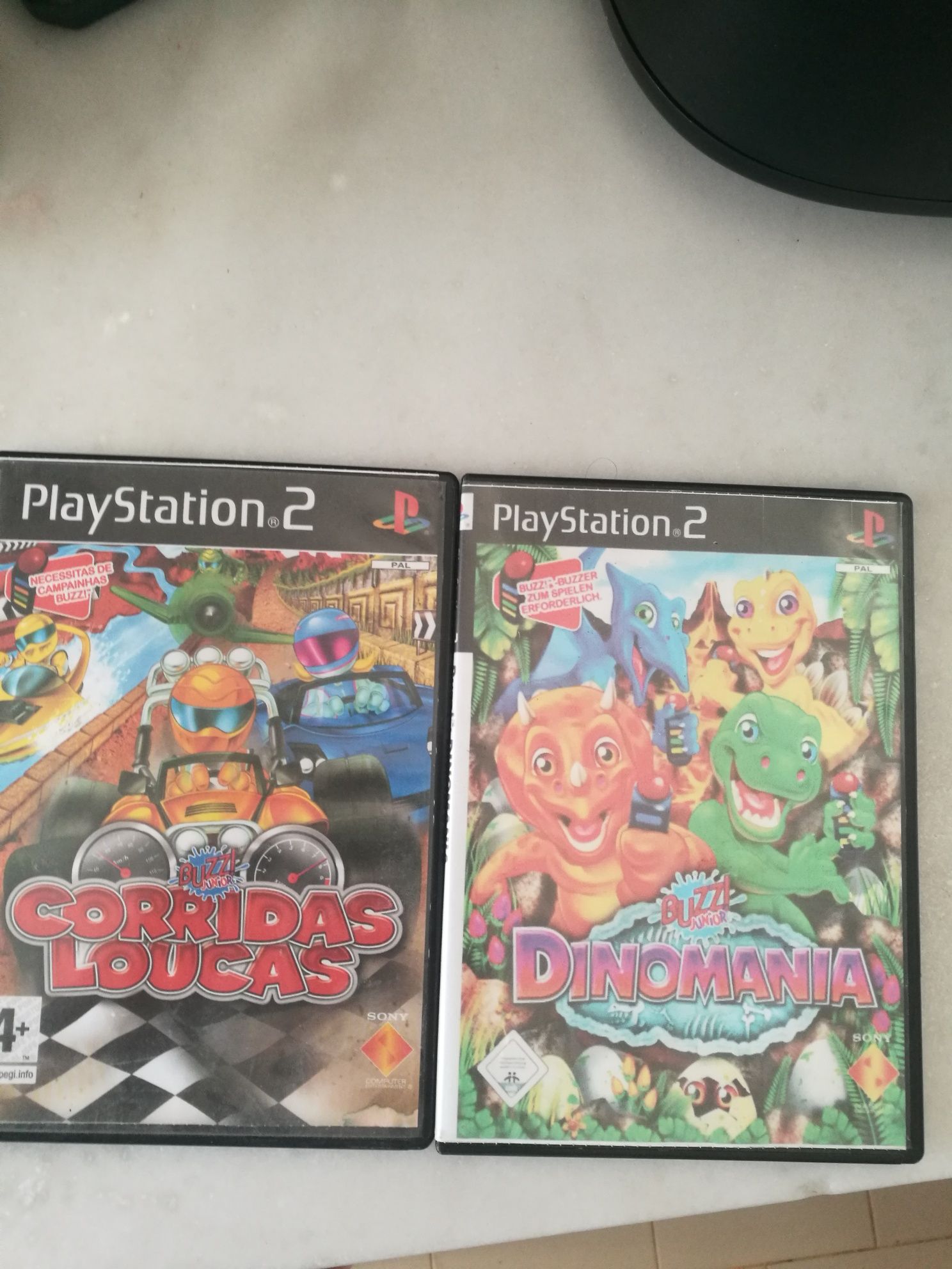 Dois jogos Playstation 2