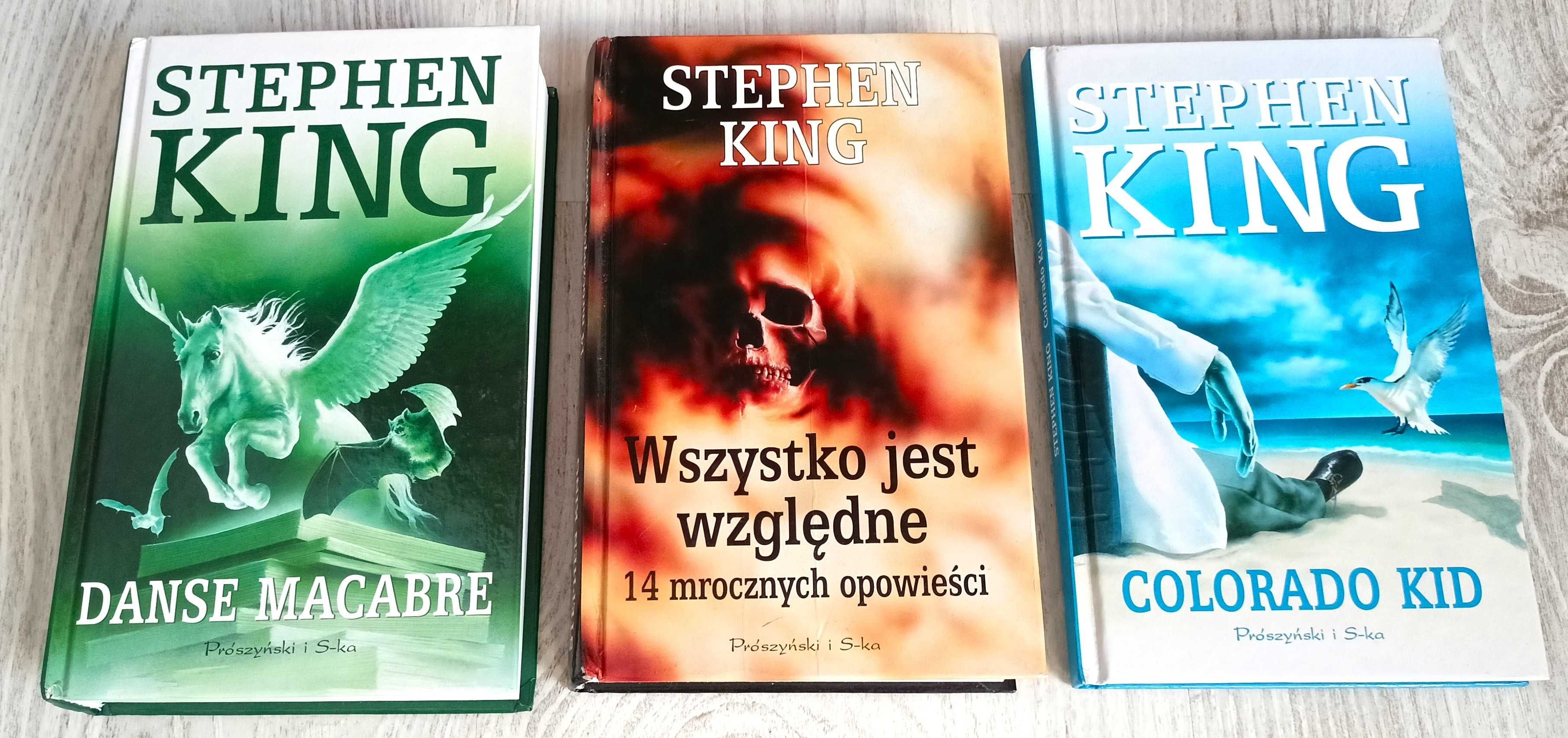 3x Stephen King Colorado Kid + Danse Macabre + Wszystko jest względne