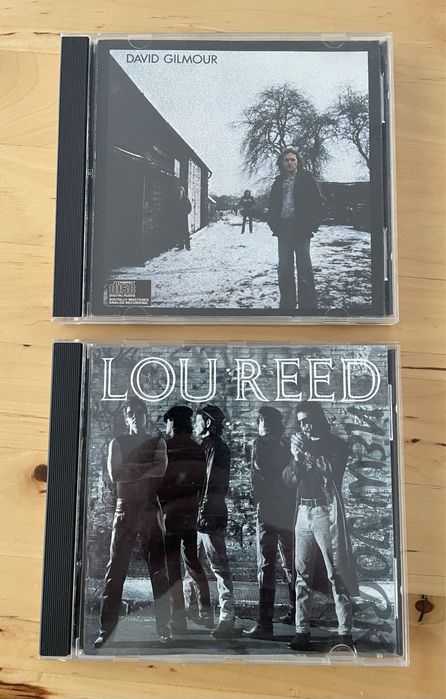 David Gilmour e Lou Reed