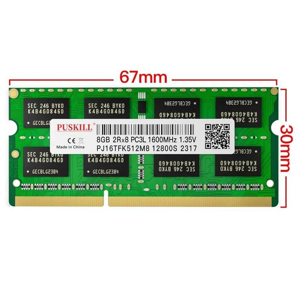 SoDIMM DDR3L 8Gb 1600MHz PC3-12800 CL11 оперативна пам'ять для ноута