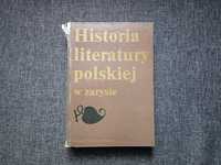 Historia literatury polskiej w zarysie PWN 1980r Twarda Oprawa 571str