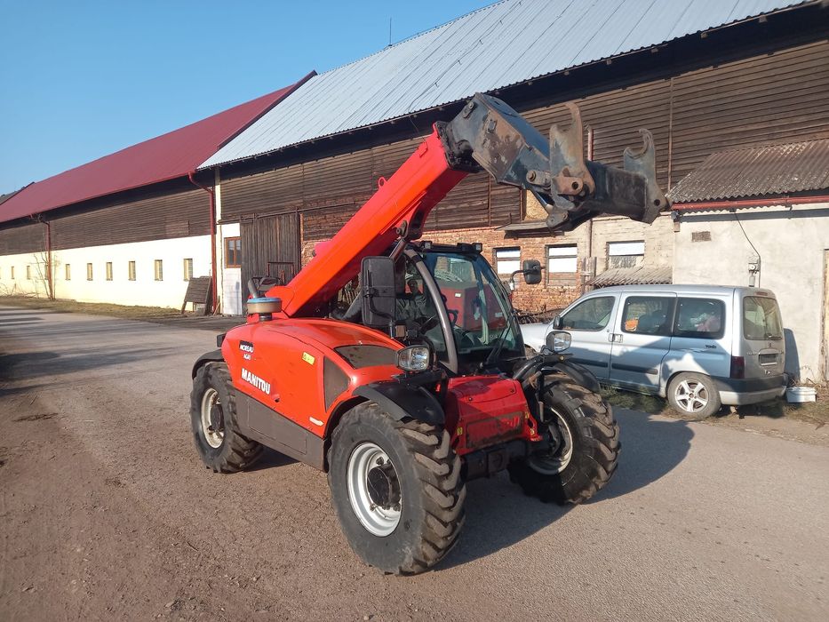 Ładowarka manitou 625 mlt 2.5t uszkodzona mała jcb merlo