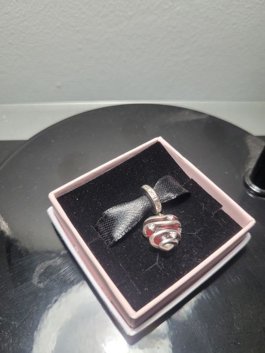 Zawieszka charms do bransoletki srebrna