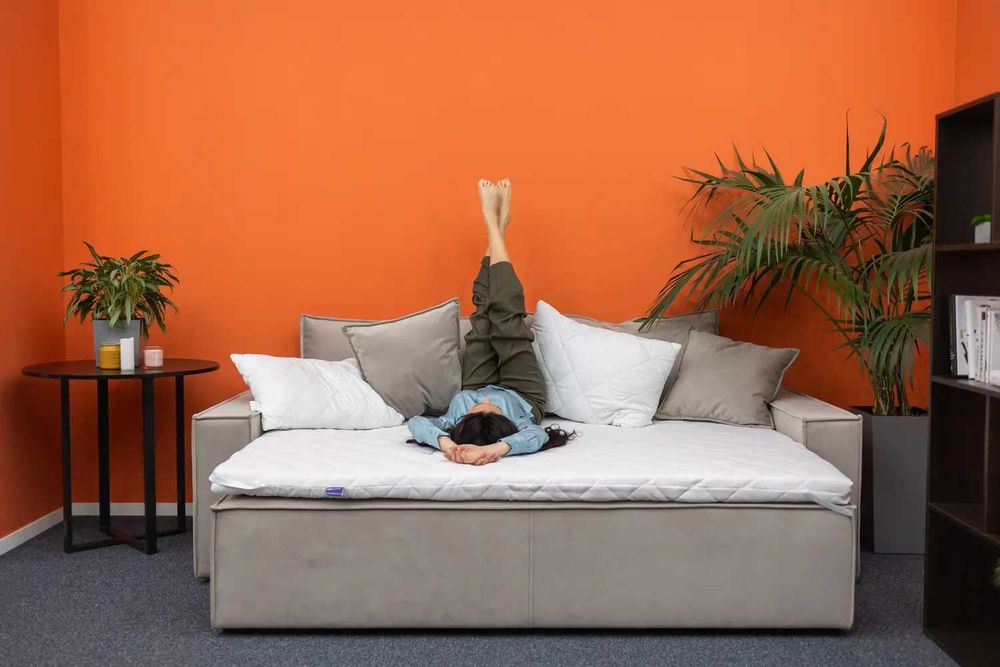 Тонкий матрац-топпер. Матрас на диван. Тонкий ортопедический матрас