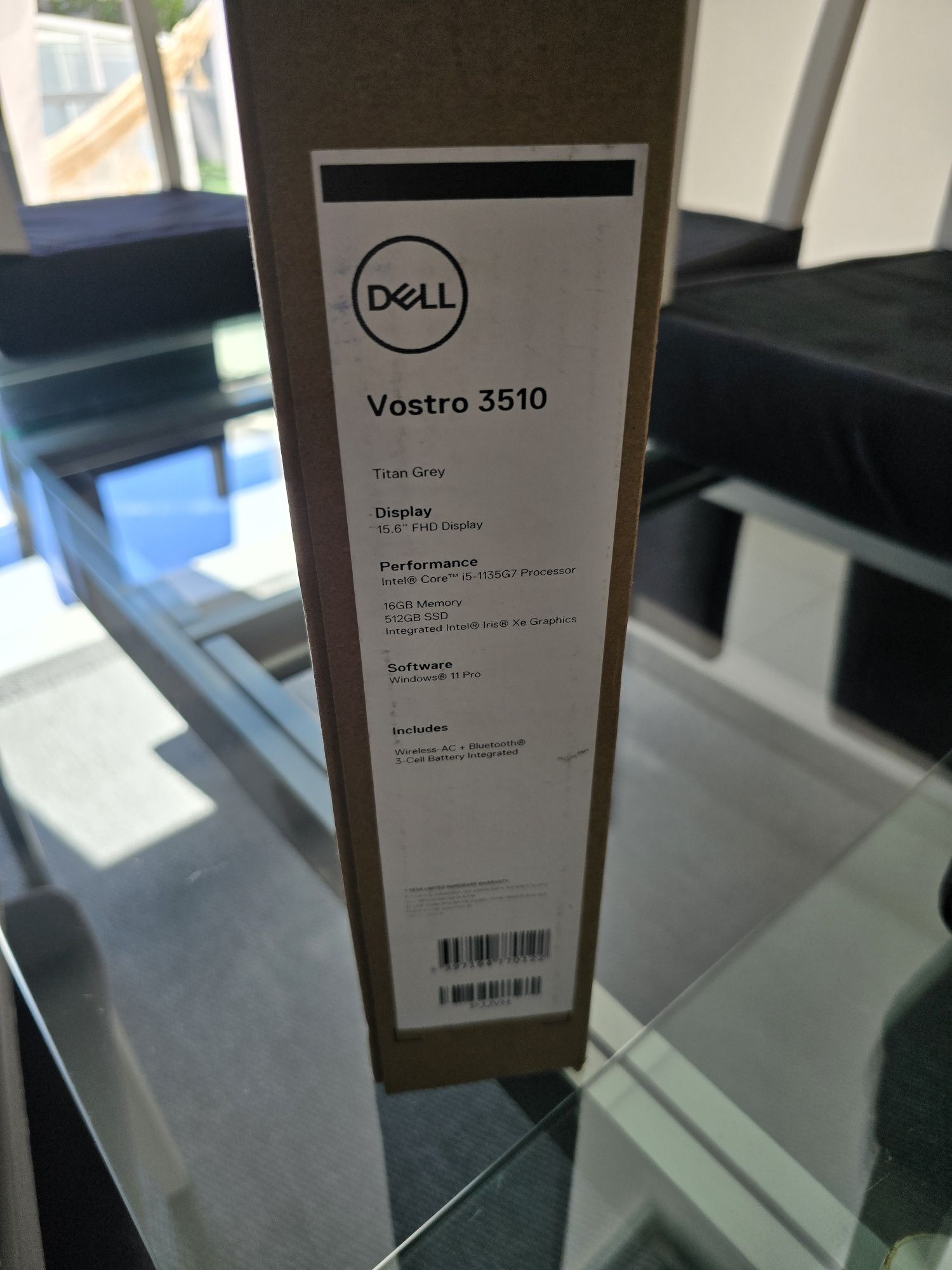 PORTÁTIL NOTEBOOK DELL vostro 3510 - I5 1135G7 / 16GB RAM / 512GB SSD