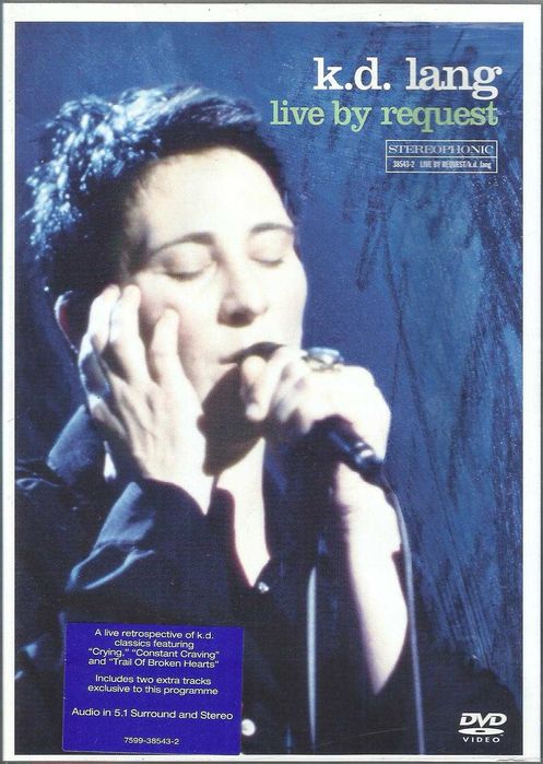 k.d. lang - Live by Request (DVD)