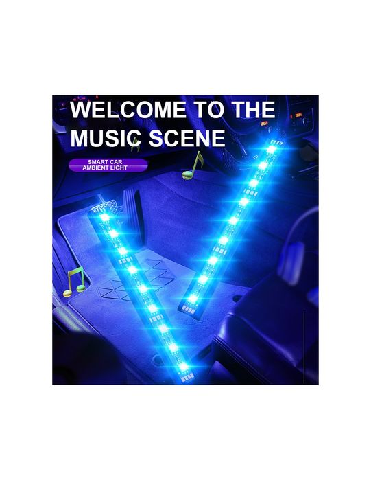 Luz Atmosférica RGB LED para Automóveis QA-C723