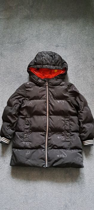 Тепла довга куртка для дівчинки 6 років GEOX