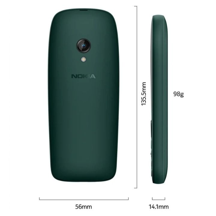 Telemóvel Básico Nokia 6310 Verde