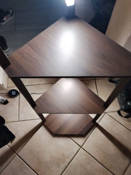 Lampa Costway Lampa Podłogowa Led Z 4 Półkami