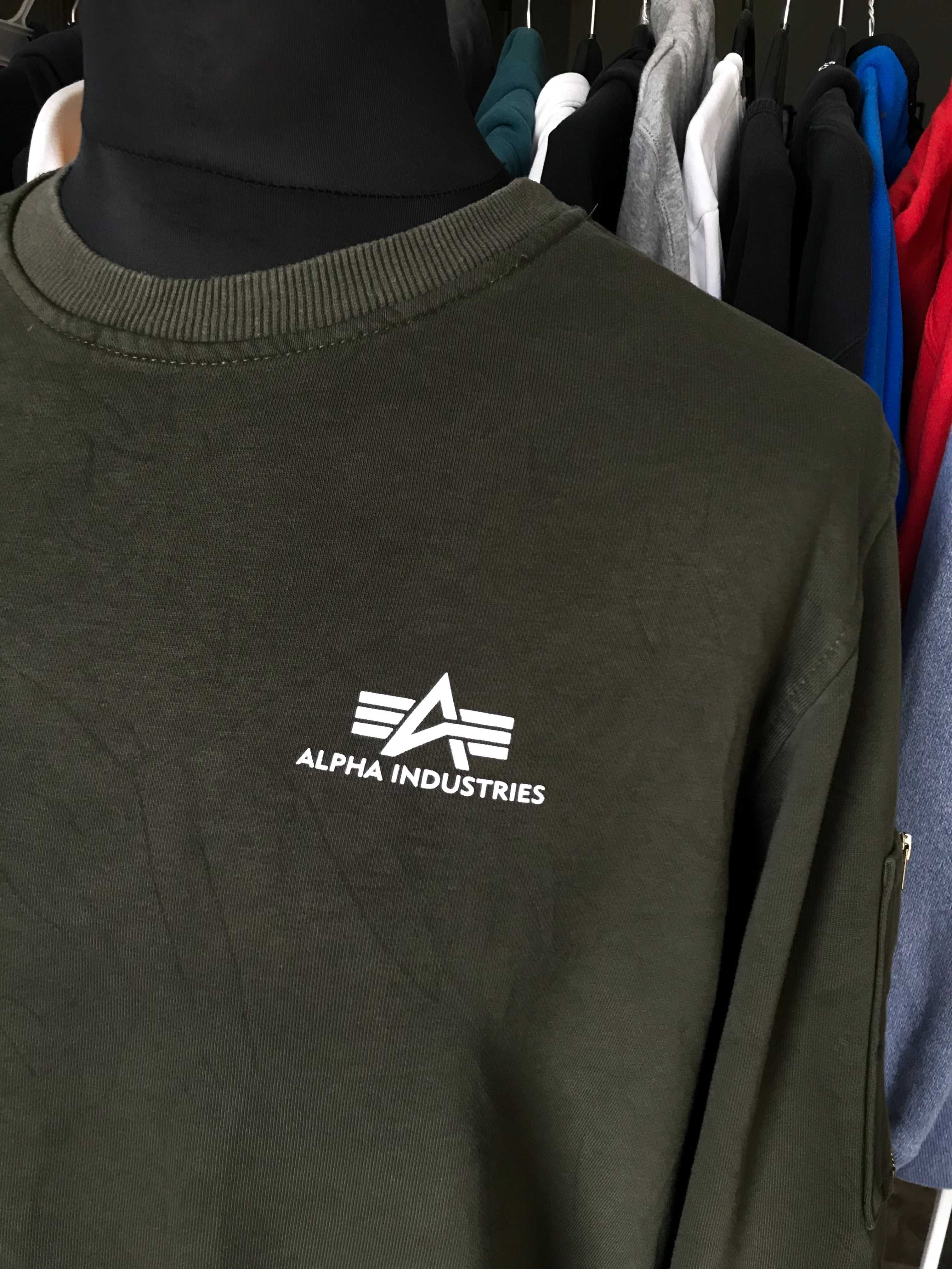 Bluza crewneck Alpha Industries rozm. XL