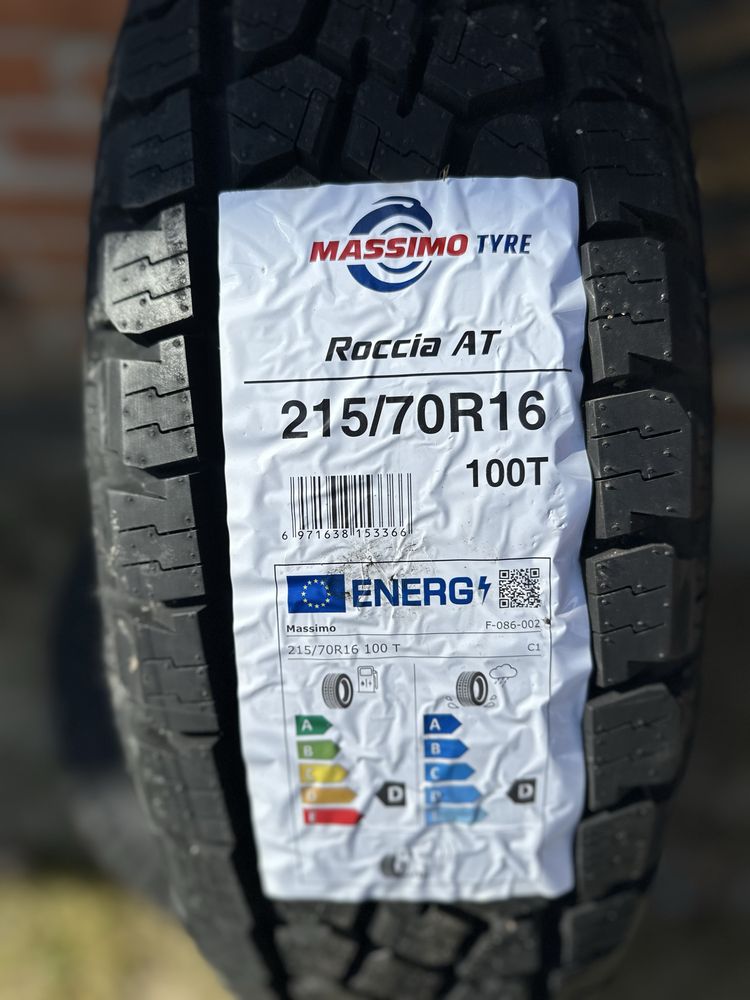 NOWE opony terenowe 215/70R16 Massimo Tyre Roccia A/T 4x4 offroad