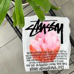 Футболка STUSSY Crystal » Чорний, Білий » Стусси кристал Стуси стусі