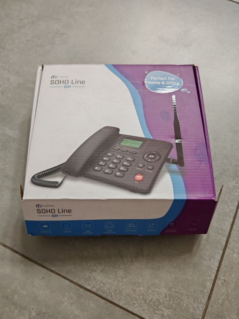 myPhone SOHO Line D31 telefon stacjonarny