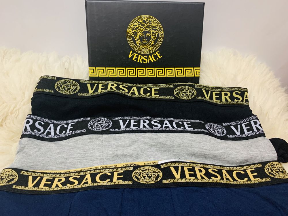 Unikat Bokserki męskie Versace ! 3-pak !
