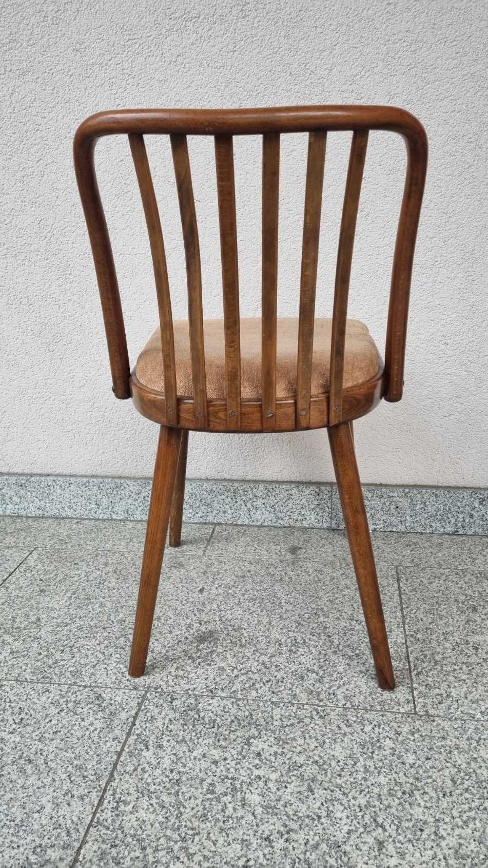 Jitona Stół Landsman 4x krzesło Suman Design PRL Lata 60 Czechosłowacj