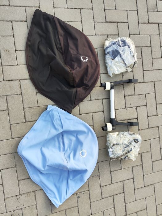 Wózek rok po roku Bugaboo Donkey, gondola + 2 spacerówki