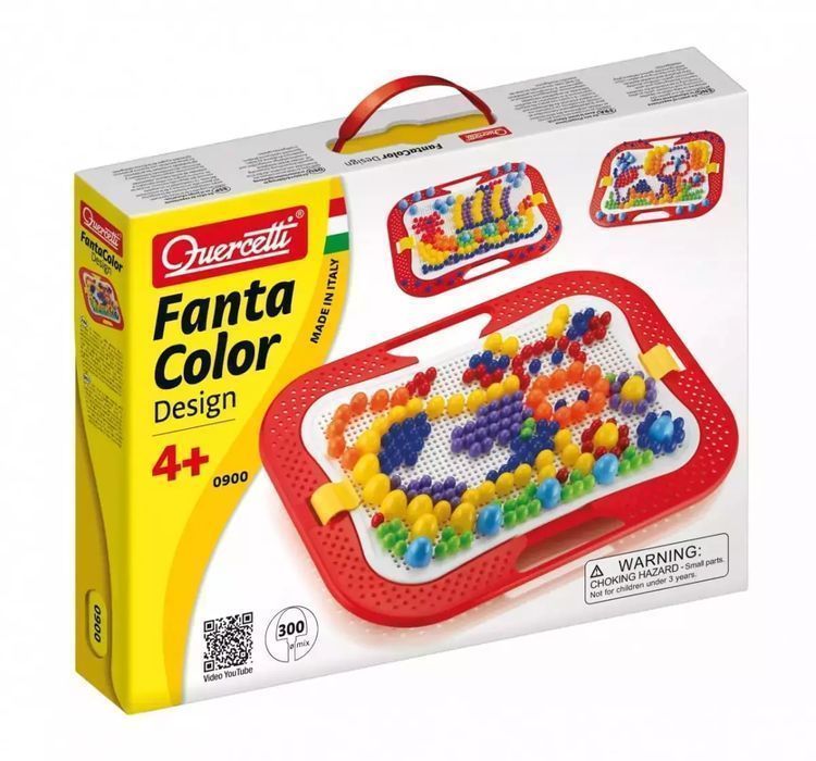 Fanta Color. Mozaika, 300 elementów. Quercetti