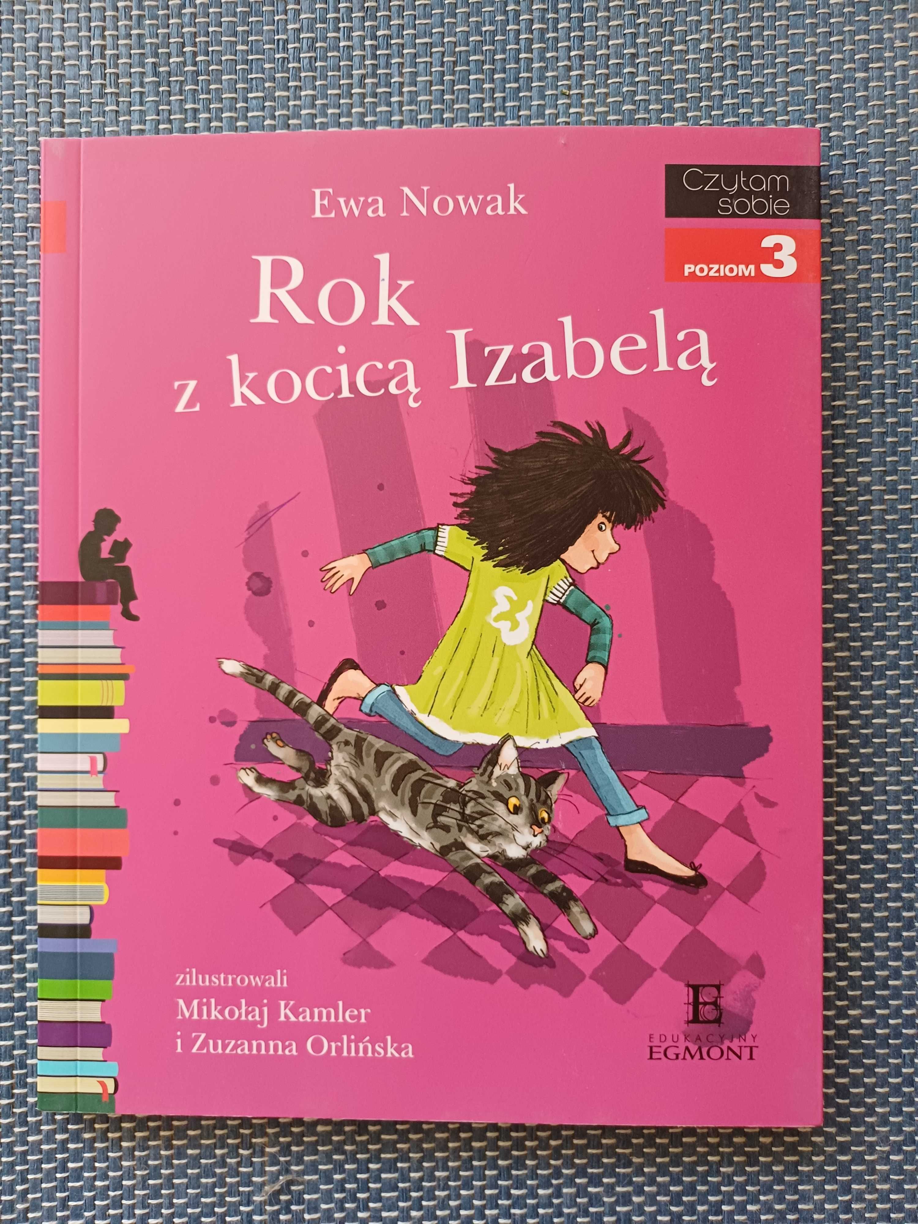 Ewa Nowak Rok z kocicą Izabelą czytam sobie 3