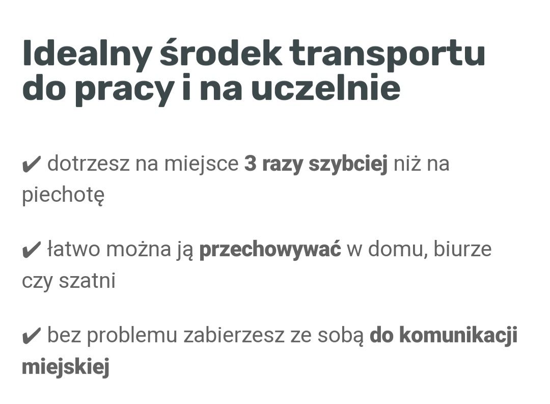 Hulajnoga miejska rekreacyjna Soke Metro