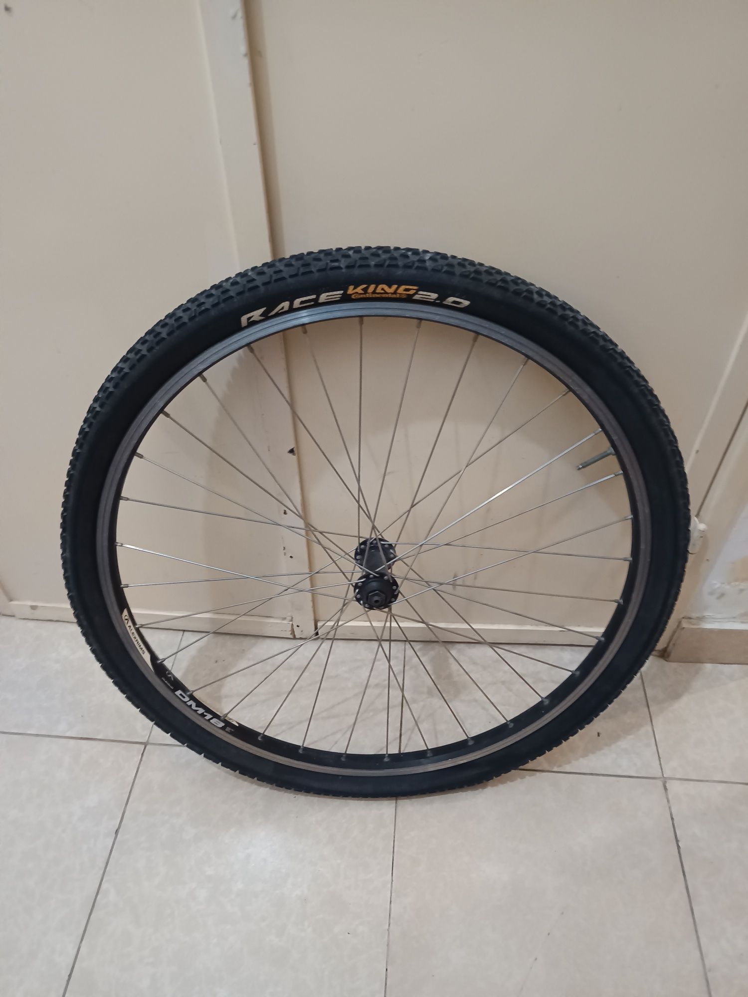 2 Rodas de bicicleta aro 26x2.0 com pneus com cassete 8 velocidades
