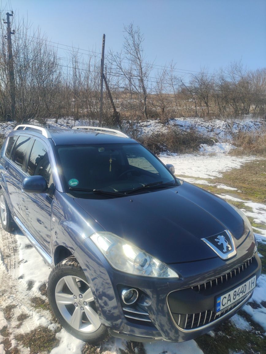 Peugeot 4007 2.2 дизель повний привід читати опис