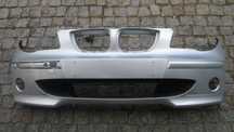 BMW 1,E87,od 04r,zderzak przód+kratka śr,SREBRNY=TITANSILBER,oryginał