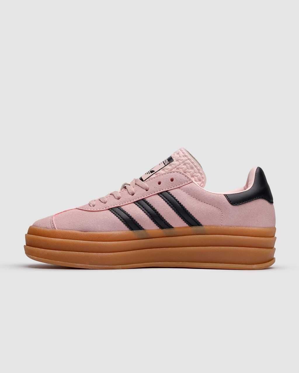 Жіночі кросівки Adidas Gazelle Bold Platform рожевий C-02023 ТОПЧИК
