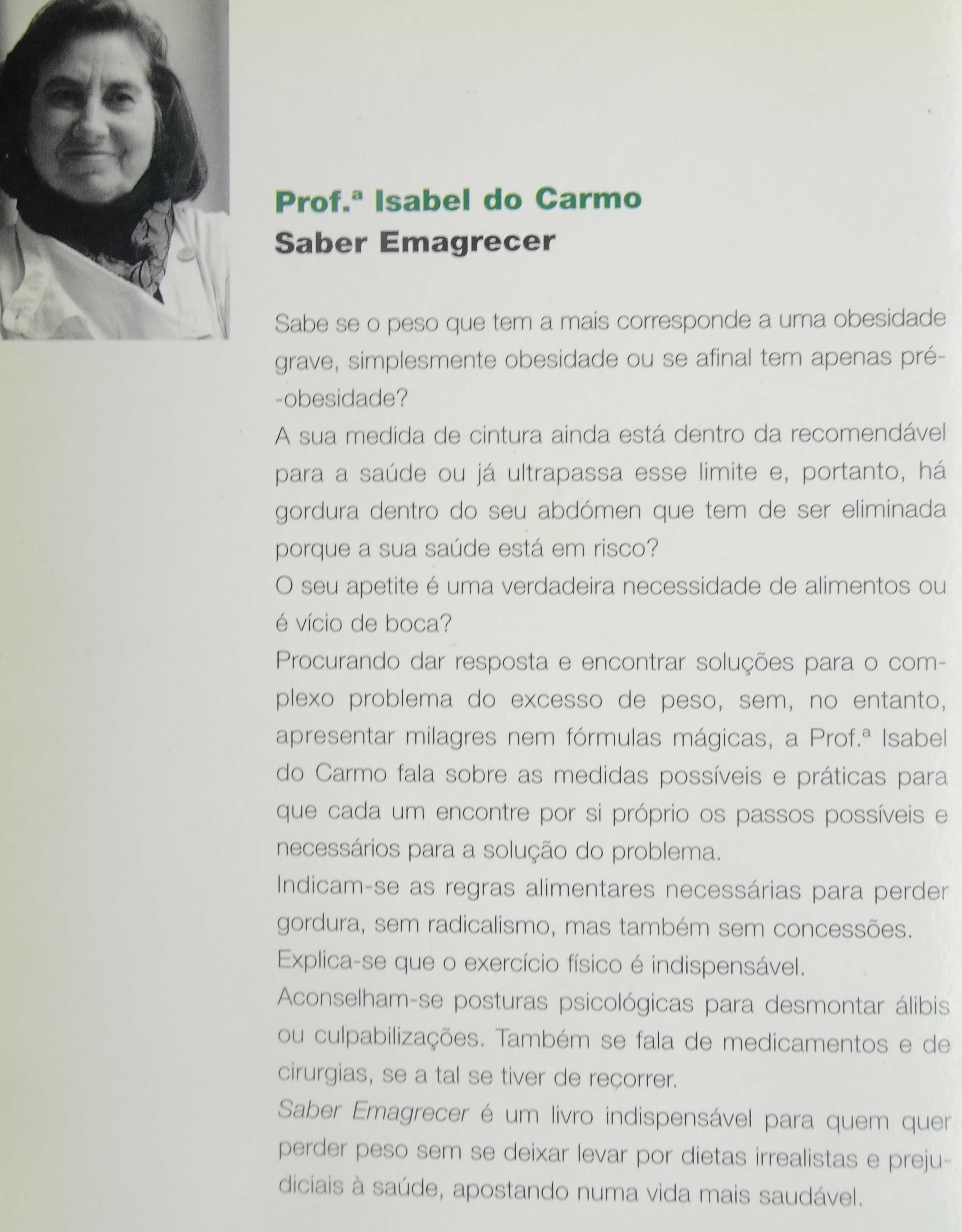 Saber Emagrecer (12 Passos Para Perder Peso Com Saúde) Isabel do Carmo