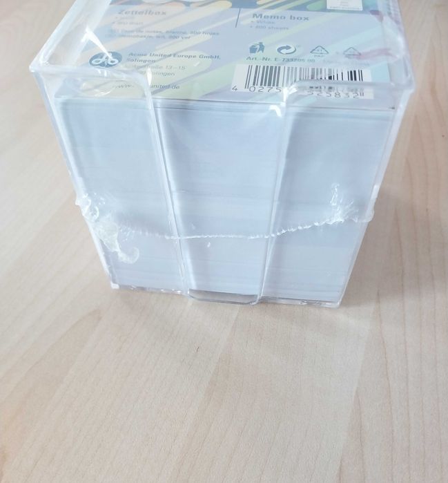 Caixa Bloco Notas 800 folhas com Suporte PostIt (Novo Selado)