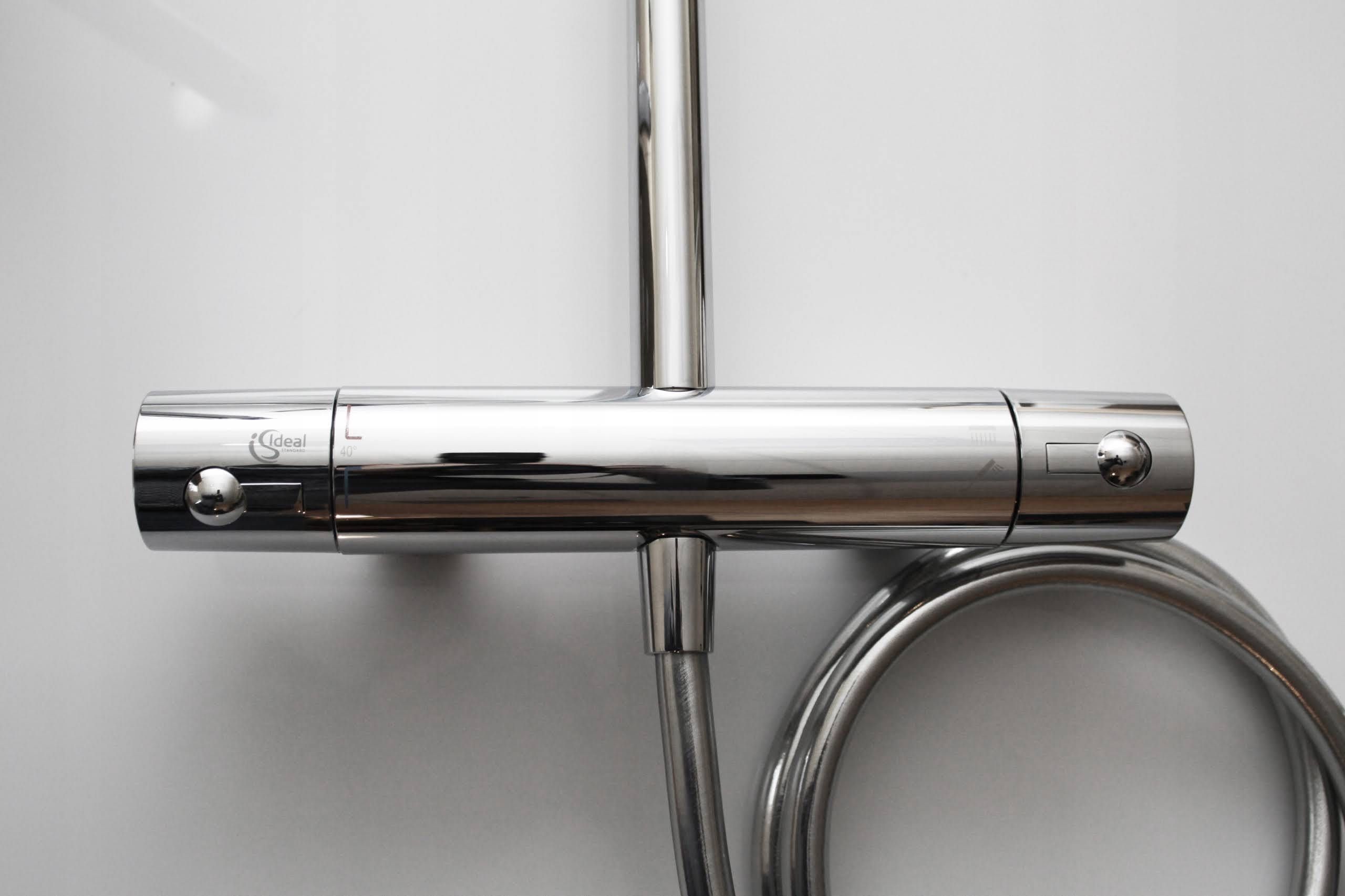 Zestaw natryskowy z termostatem Ideal Standard A6942AA deszczownica