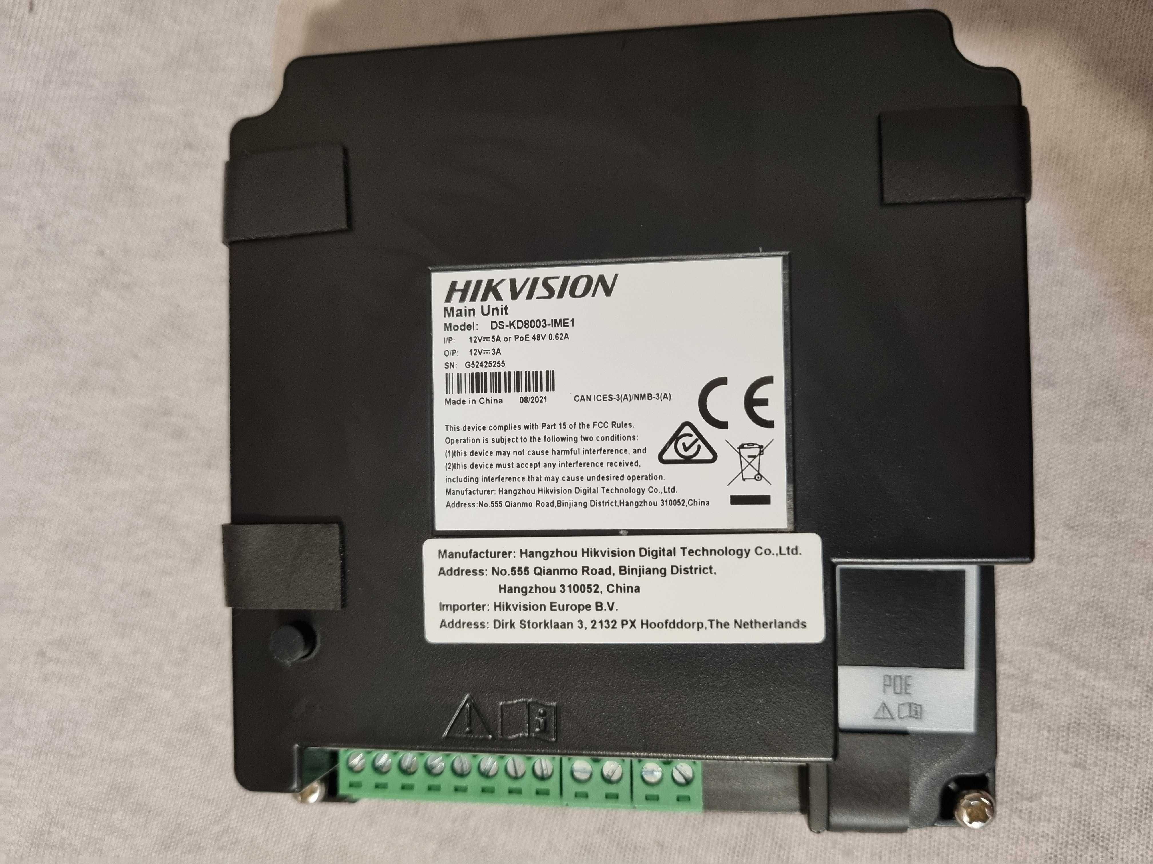 Hikvision DS-KD8003-IME1 Wideo domofon Modułowy Moduł Dom Biuro Firma