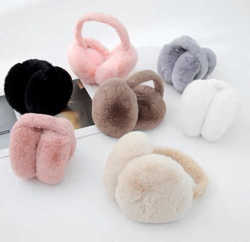 Навушники на зиму вушка зимові хутряні ушки зимние женские меховые