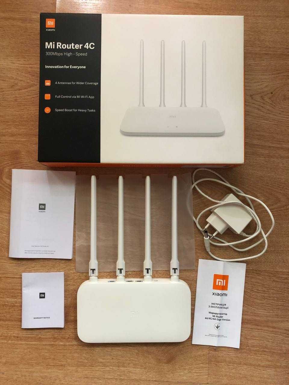 Маршрутизатор (роутер) Xiaomi Mi WiFi Router 4C Global