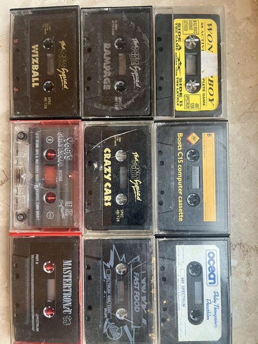 ZX Spectrum kasety gry