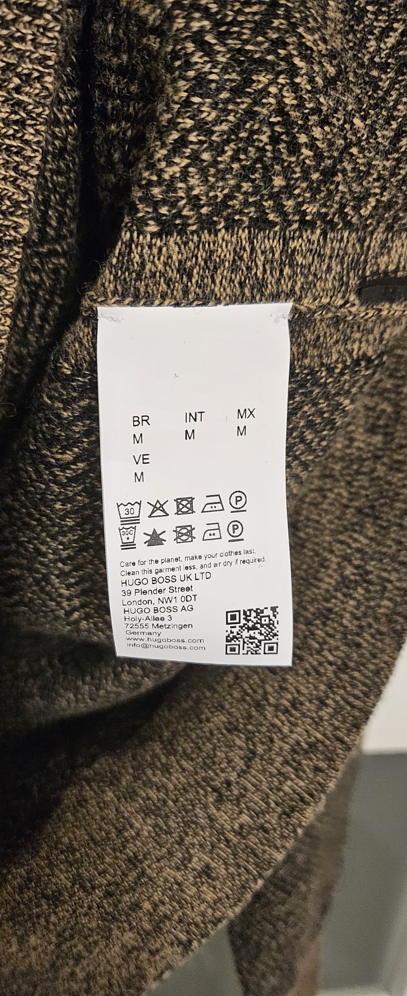 OKAZJA!!! BOSS Sweter z wełny dziewiczej roz M