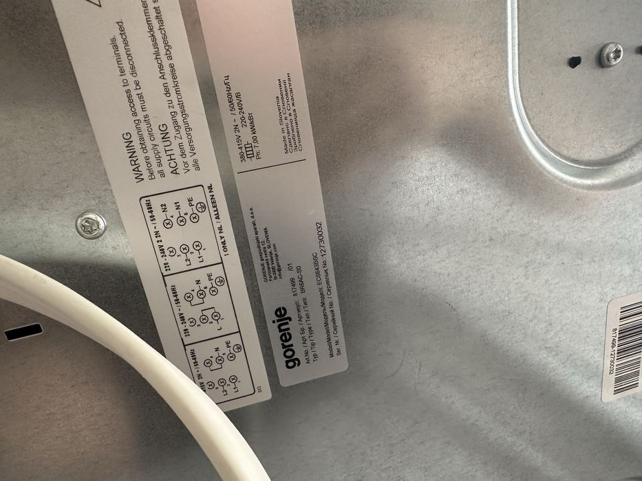 Електроплита Gorenje