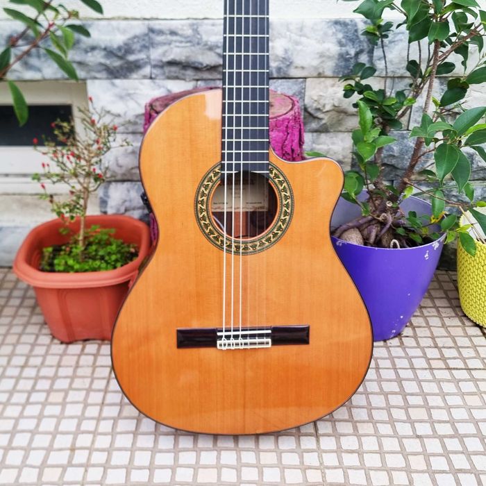 Guitarra Alhambra 5P CW E8 com garantia, setup feito.